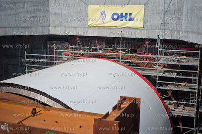 Gdansk. Wisloujscie. Zmontowana, przygotowana do pracy...