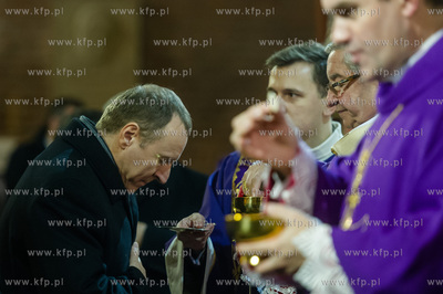 Gdansk. Kosciol sw. Brygidy. Obchody 45. rocznicy Grudnia...