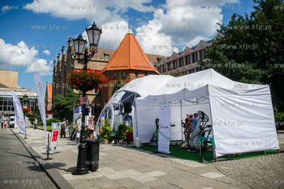 Gdańsk. Targ Węglowy. Przygotowane na czas Jarmarku...