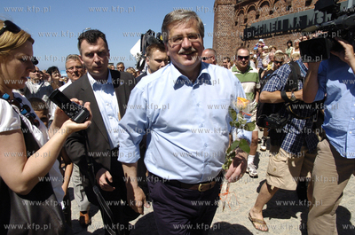 Kolobrzeg
Bronislaw Komorowski, marszalek Sejmu RP...
