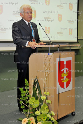 Pomorski Park Naukowo - Technologiczny w Gdyni. Uroczystosc...