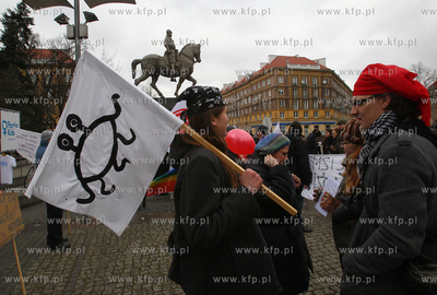 Szczecin - Manifestacja Różnorodności majaca na...