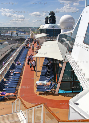 Gdynia. Wycieczkowiec Celebrity Eclipse w Gdyni. 18.06.2014...