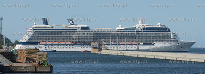 Gdynia. Wycieczkowiec Celebrity Eclipse w Gdyni. 18.06.2014...