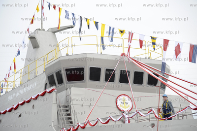 Gdansk  Stocznia Remontowa Shipbuilding Chrzest i wodowanie...