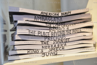 Otwarcie czytelni scenariuszy w Gdynskiej Szkole Filmowej....