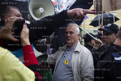 Gdańsk, Plac Solidarności. Czarny Protest, czyli...