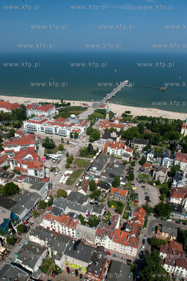 Sopot z lotu ptaka. 28.06.2009 fot. Kacper Kowalski...