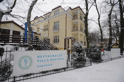 Villa Baltica w Sopocie. 22.02.2009 fot. Wojtek Jakubowski...
