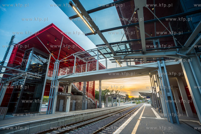 Pomorska Kolej Metropolitalna, stacja Gdansk Kielpinek....