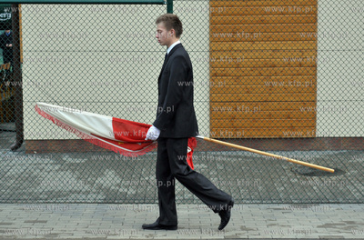 Gdansk, Suchanino. Otwarcie zespolu boisk w Gimnazjum...