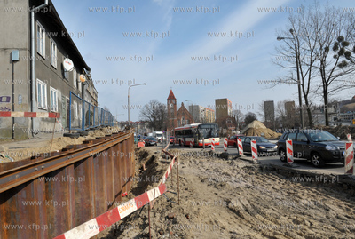 Prace drogowe w okolicach skrzyzowania ul. Kartuskiej,...