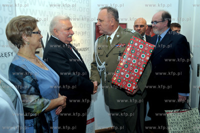 70 urodziny Lecha Walesy w oliwskim Palacu Opatow w...
