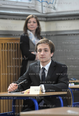 Egzamin maturalny w Gdanskim Liceum Autonomicznym....