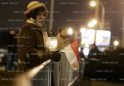 Gdynia. Pomnik Ofiar Grudnia 1970. Obchody rocznicowe...