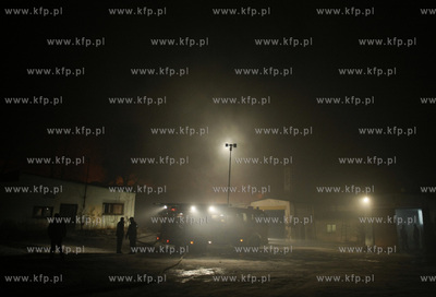 Gdansk. Pozar opuszczonego magazynu znajdujacego sie...