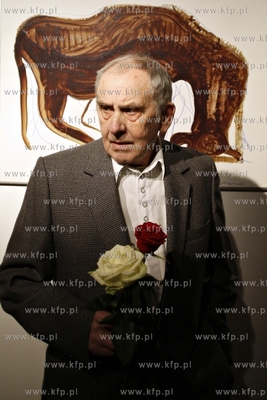 Gdańsk. Galeria Guntera Grassa.Otwarcie wystawy i...