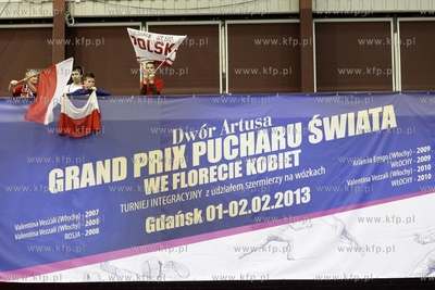 Gdansk. Dwor Artusa. Grand Prix Pucharu Swiata we Florecie...
