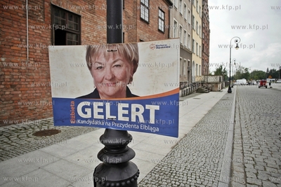 Elblag.  II  tura wyborow prezydenckich w Elblagu....
