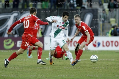 PGE Arena. Mecz o mistrzostwo Ekstraklasy Lechia Gdansk...