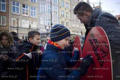 Akcja Kocham Gdańsk, bo...Z okazji Walentynek Młodzi...