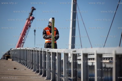 Pierwsze próby obciążeniowe budowanego mostu w Sobieszewie.
29.09.2018
fot....