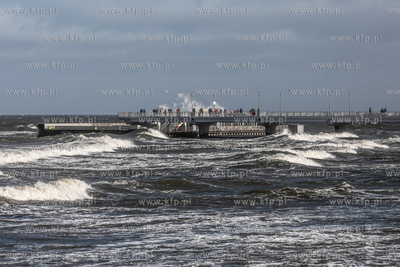 Kołobrzeg. Sztorm na Bałtyku.
23.02.2022
fot. Krzysztof...
