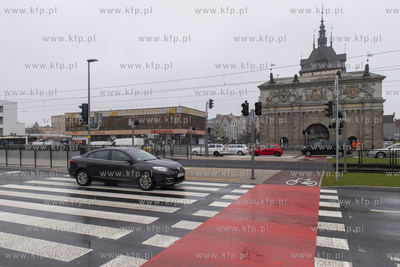 Gdańsk. Otwarcie nowego przejścia naziemnego na wysokości...