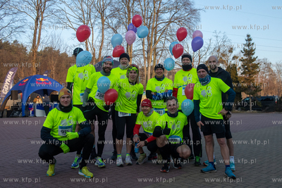 Bieg Urodzinowy w Gdyni. 09.02.2025 fot. Paweł Marcinko...