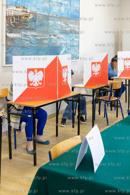 Wybory samorządowe 2024 w Sopocie.  07.04.2024 fot....