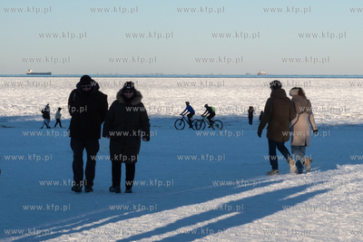Zimowy Sopot. 15.02.2026 / fot. Anna Rezulak / KFP