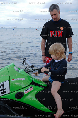 Plaza w Gdansku - Brzeznie . Jetskirace - Mistrzostwa...