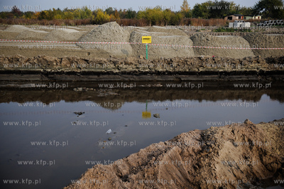 Gdansk. Budowa Trasy Sucharskiego - zadanie II od wezla...