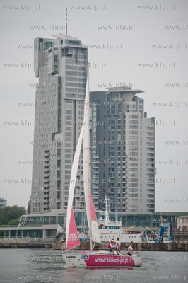 Gdynia. Basen Prezydencki. Regaty Gdynia Match Cup...