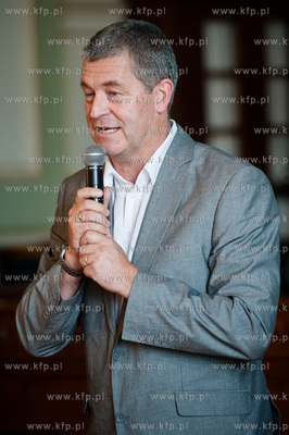 Gdansk. Sala obrad Rady Miasta Nowego Ratusza. Gala...