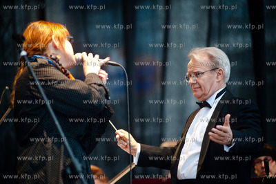 Plac Przyjaciol Sopotu. Sopot Ulica Artystow. Koncert...