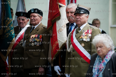 Gdansk. Pomnik Pamieci Polakow mieszkających na Wolyniu....