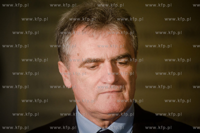 Gdansk. Nowy Ratusz. awel Adamowicz - prezydent Miasta...