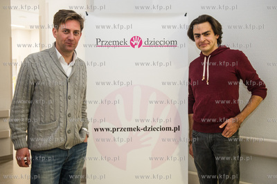 Gdansk. Aktor Rafal Krolikowski odwiedzil dzieci w...