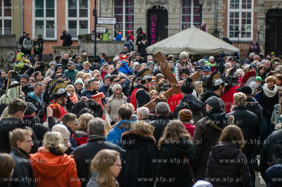 Wielki Piatek. Misterium Meki Panskiej na ulicach Gdanska.
03.04.2015
fot....