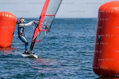 Zatoka Gdanska. Regaty Mistrzostw Swiata w klasie Raceboard,...