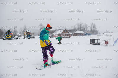 Wieżyca. Stok narciarski Kotlinka. 13.01.2017 fot....