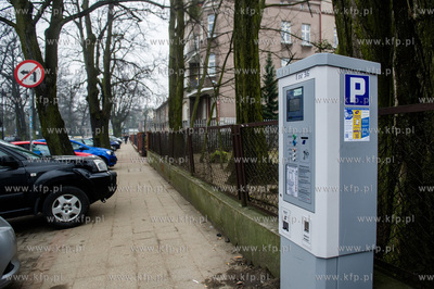 Sopot. Parkometr ustawiony przy ulicy Tadeusza Kosciuszki.
03.02.2017
fot....