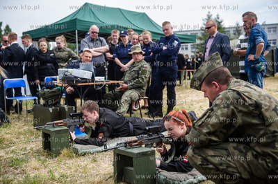 Gdańsk. Matarnia. Oddzial Prewencji Policji KWP w...