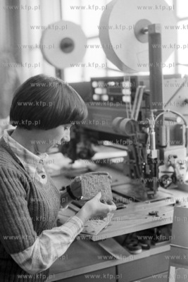 Linia produkcyjna telewizora Netun 150 w Gdańskich...