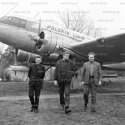 Samolot, kawiarnia w ośrodku wczasowym Związku Zawodowego...