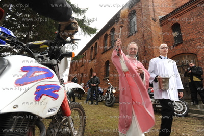 Sobowidz. Rozpoczecie sezonu motocyklowego Jajcarnia...