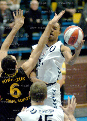 Slupsk koszykowka, Energa Czarni Slupsk vs Trefl Sopot.
nz....