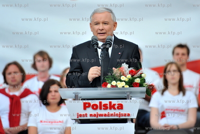 Final Kampanii prezydenckiej Jaroslawa Kaczynskiego...