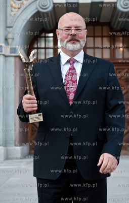 Gdansk. Dwor Artusa. Wreczenie nagrod w plebiscycie...